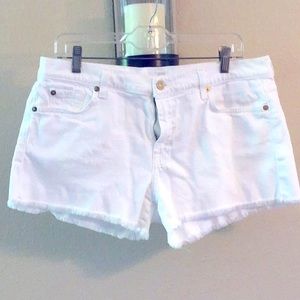 Cut-off Jean shorts